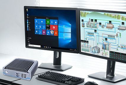 كيف يكمل الكمبيوتر الصناعي شاشة عرض متعددة الشاشات؟