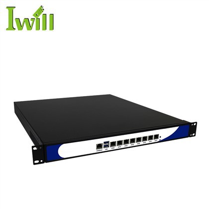 1U 19 بوصة شبكة Rackmount Applince
